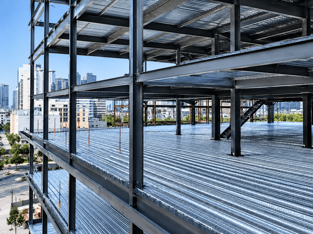 Metal Deck for Commercial Buildings